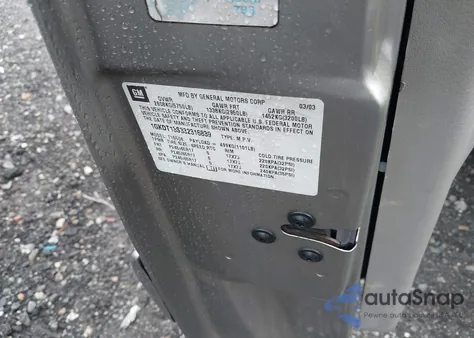 2003 GMC Envoy Sle из США, поврежденный, VIN 1GKDT13S332316839